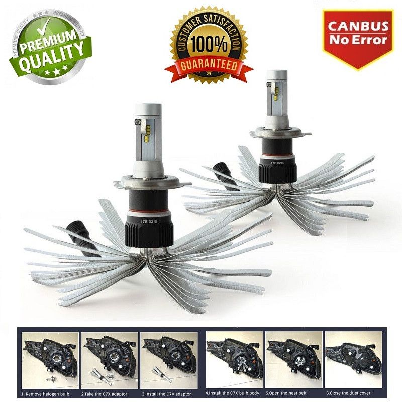 H4 SET PHI ZES chip 8000-12000LM - CANBUS ZA SREDNJE-DUGO SVETLO Beograd Zemun